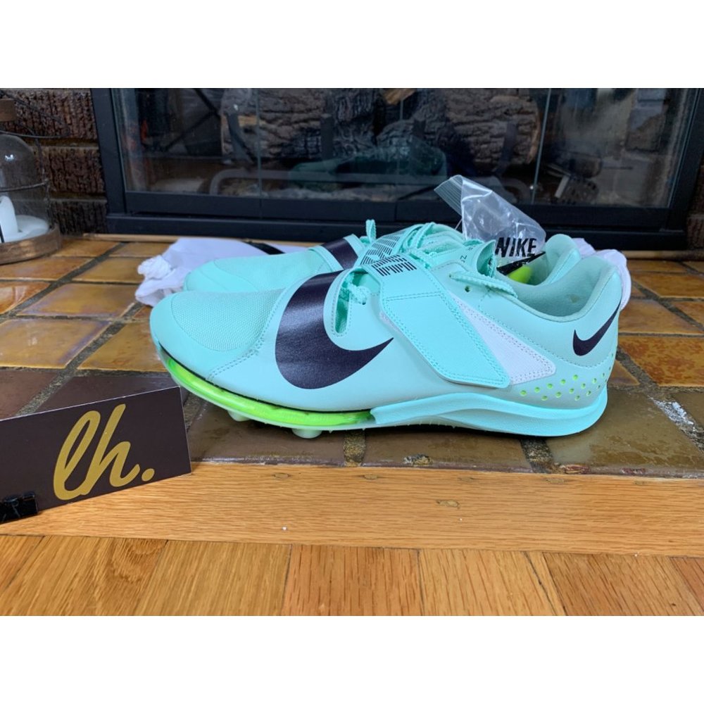 Size 10.5 Nike Air Zoom LJ Elite “Mint Foam Green” Track Spikes DR9924-300